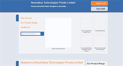Desktop Screenshot of neumatica.in
